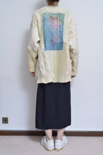 Load image into Gallery viewer, SWITCHING KNIT C/D（FISHERMAN&#39;S SWEATER)_GREEN_01size
