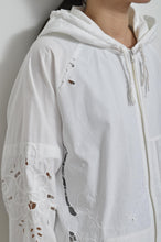 画像をギャラリービューアに読み込む, TABLE CLOTH ZIP-UP HOODIE/WHT/02 size_002
