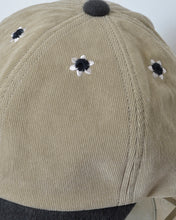 画像をギャラリービューアに読み込む, Flower eyelet cap / Beige
