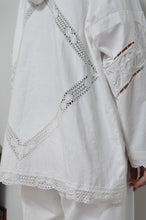 画像をギャラリービューアに読み込む, TABLE CLOTH ZIP-UP HOODIE/WHT/02 size_002
