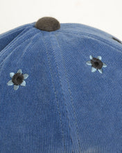 画像をギャラリービューアに読み込む, Flower eyelet cap / Blue
