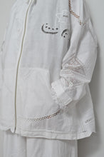 画像をギャラリービューアに読み込む, TABLE CLOTH ZIP-UP HOODIE/WHT/02 size_003
