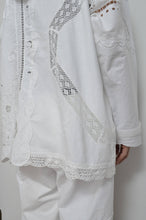 画像をギャラリービューアに読み込む, TABLE CLOTH ZIP-UP HOODIE/WHT/02 size_003
