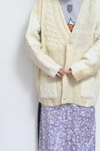 Load image into Gallery viewer, SWITCHING KNIT C/D（FISHERMAN&#39;S SWEATER)_YELLOW_01size
