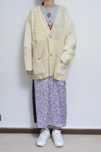 Load image into Gallery viewer, SWITCHING KNIT C/D（FISHERMAN&#39;S SWEATER)_YELLOW_01size
