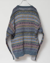 画像をギャラリービューアに読み込む, Sweat × knit switch pullover_E
