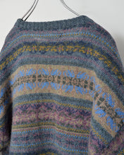 画像をギャラリービューアに読み込む, Sweat × knit switch pullover_E
