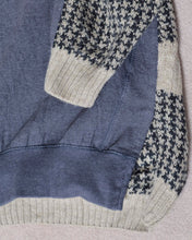 画像をギャラリービューアに読み込む, Sweat × knit switch pullover_G

