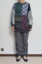 Load image into Gallery viewer, SWITCHING KNIT P/O（COSBY SWEATER)_01size
