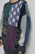 Load image into Gallery viewer, SWITCHING KNIT P/O（COSBY SWEATER)_01size
