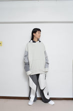 Load image into Gallery viewer, QUILT HOODIE/L GRY_02_B
