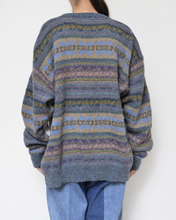 画像をギャラリービューアに読み込む, Sweat × knit switch pullover_E
