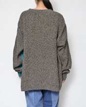 画像をギャラリービューアに読み込む, Sweat × knit switch pullover_D

