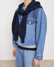 画像をギャラリービューアに読み込む, Knit hood wrap_A
