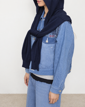 画像をギャラリービューアに読み込む, Knit hood wrap_A
