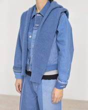 Load image into Gallery viewer, Knit hood wrap_C
