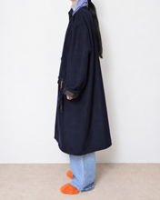 Load image into Gallery viewer, Flower charm pea coat / wool melton × sport
