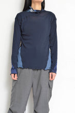 Load image into Gallery viewer, your right things in 代官山 蔦屋書店 出品中〜11/3まで:RIB Hi-NECK T/NAVY_02
