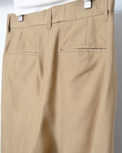 Load image into Gallery viewer, [27SS 予約アイテム] Tencel Wide Tuck Pants
