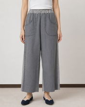 画像をギャラリービューアに読み込む, DENIM/LINEN EASY PT/02size_B

