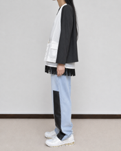 画像をギャラリービューアに読み込む, SCARF-LINED FRINGE JK/00

