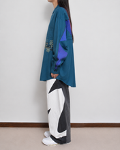 画像をギャラリービューアに読み込む, WOOL VIYELLA △ SH/BLU GRN/SLACK_02
