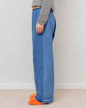 Load image into Gallery viewer, PANEL DENIM SLACKS / 02 size B
