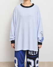 Load image into Gallery viewer, RIB L/S TEE _fab-graff_02 size/SKY BLUE
