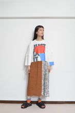 Load image into Gallery viewer, PLEATED TEE OP(PRINT)_Mi*00 / A
