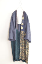 Load image into Gallery viewer, FLOWER PATCH ROBE / NAV
