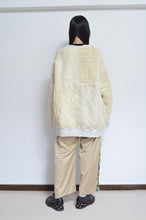 Load image into Gallery viewer, SWITCHING KNIT P/O(PRINT) 01/OFF WHITE_Mi
