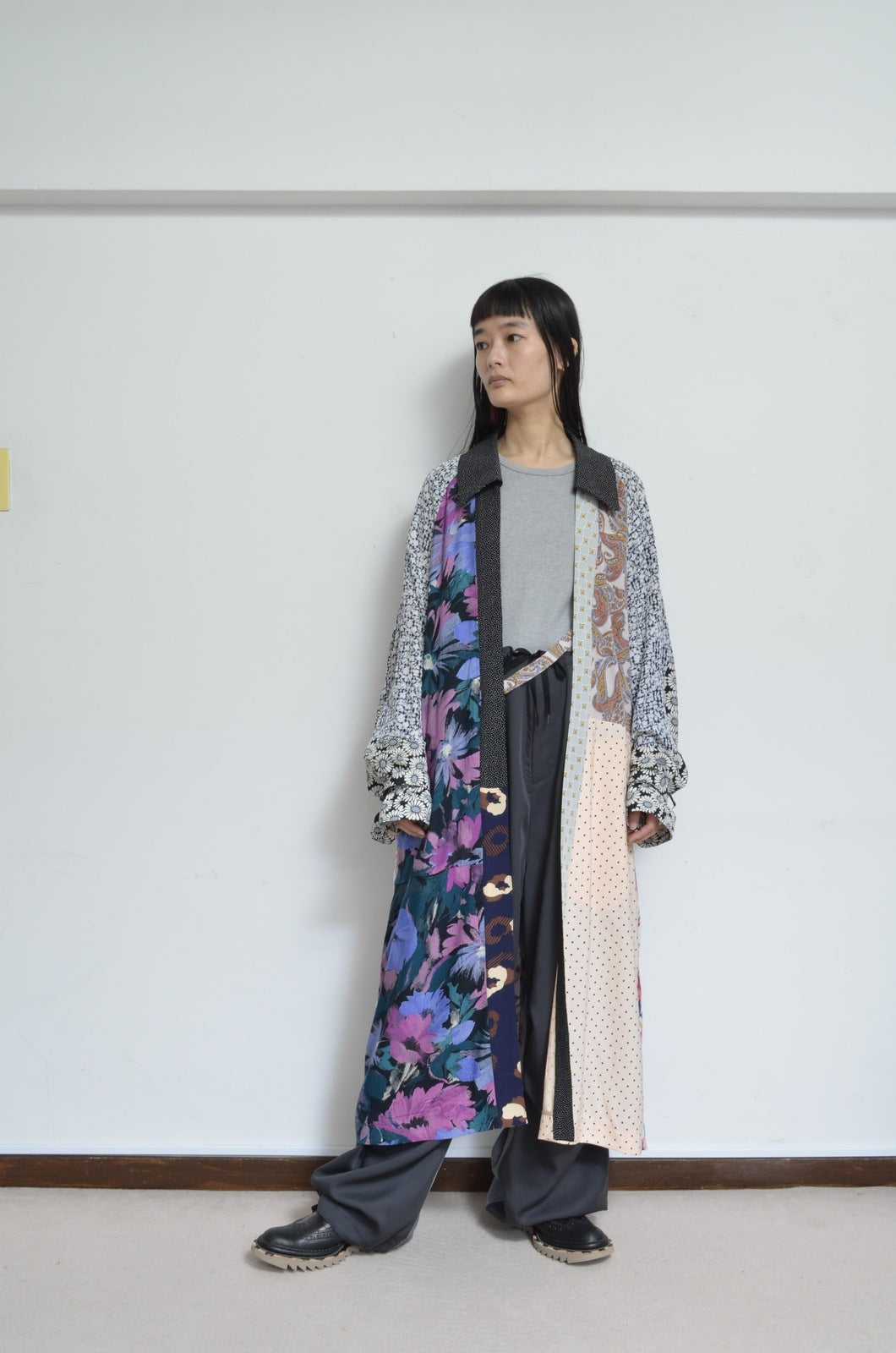 ROBE TRENCH COAT_FLORAL (02/here bespoke)_B