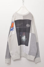 Load image into Gallery viewer, SWITCHING SWEATSHIRT P/O(w/ PRINT)/L.GRAY*sparkle_001

