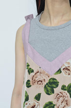 Load image into Gallery viewer, V-NECK TANK_SHORT_LINEN 00/PINK

