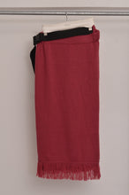 Load image into Gallery viewer, MUFFLER WRAP SKIRT/ROSE
