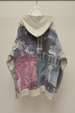 Load image into Gallery viewer, PRINT HOODY(GRY/CAT)_01
