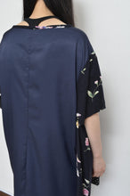 Load image into Gallery viewer, W SLEEVE TOPS_NAVY / B

