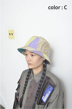 Load image into Gallery viewer, CUT AND CONNECTED TENCEL BUCKET HAT / BEG
