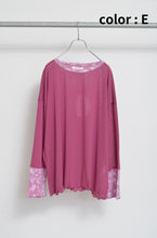 Load image into Gallery viewer, MESH L/S TEE_PINK
