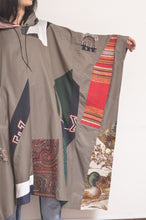 Load image into Gallery viewer, CUT AND CONNECTED C/C/L PONCHO / KHAKI
