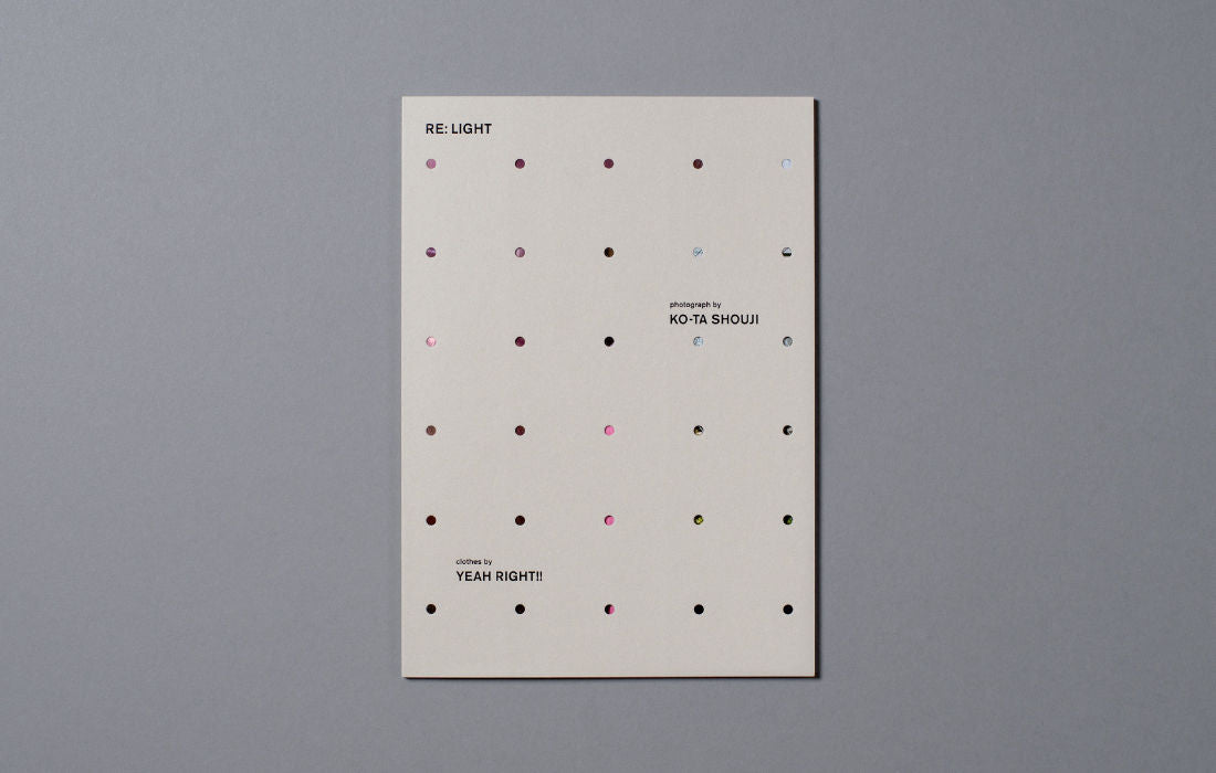 YEAH RIGHT!! × KO-TA SHOUJI photo book [RE:LIGHT] – here